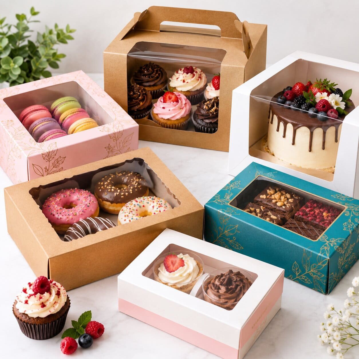 Dessert boxes