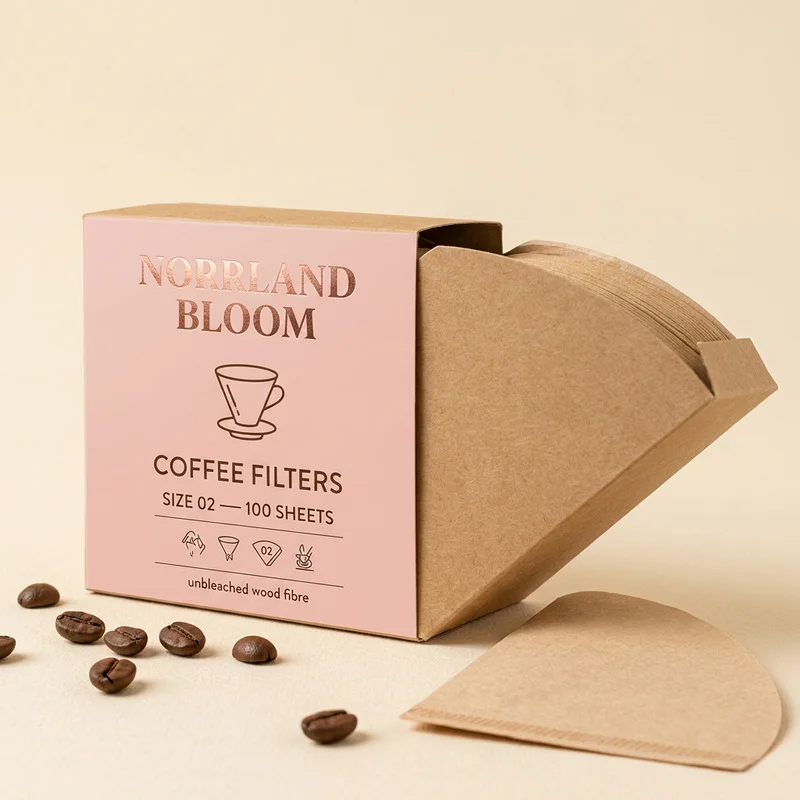 Customised filter-paper packaging
