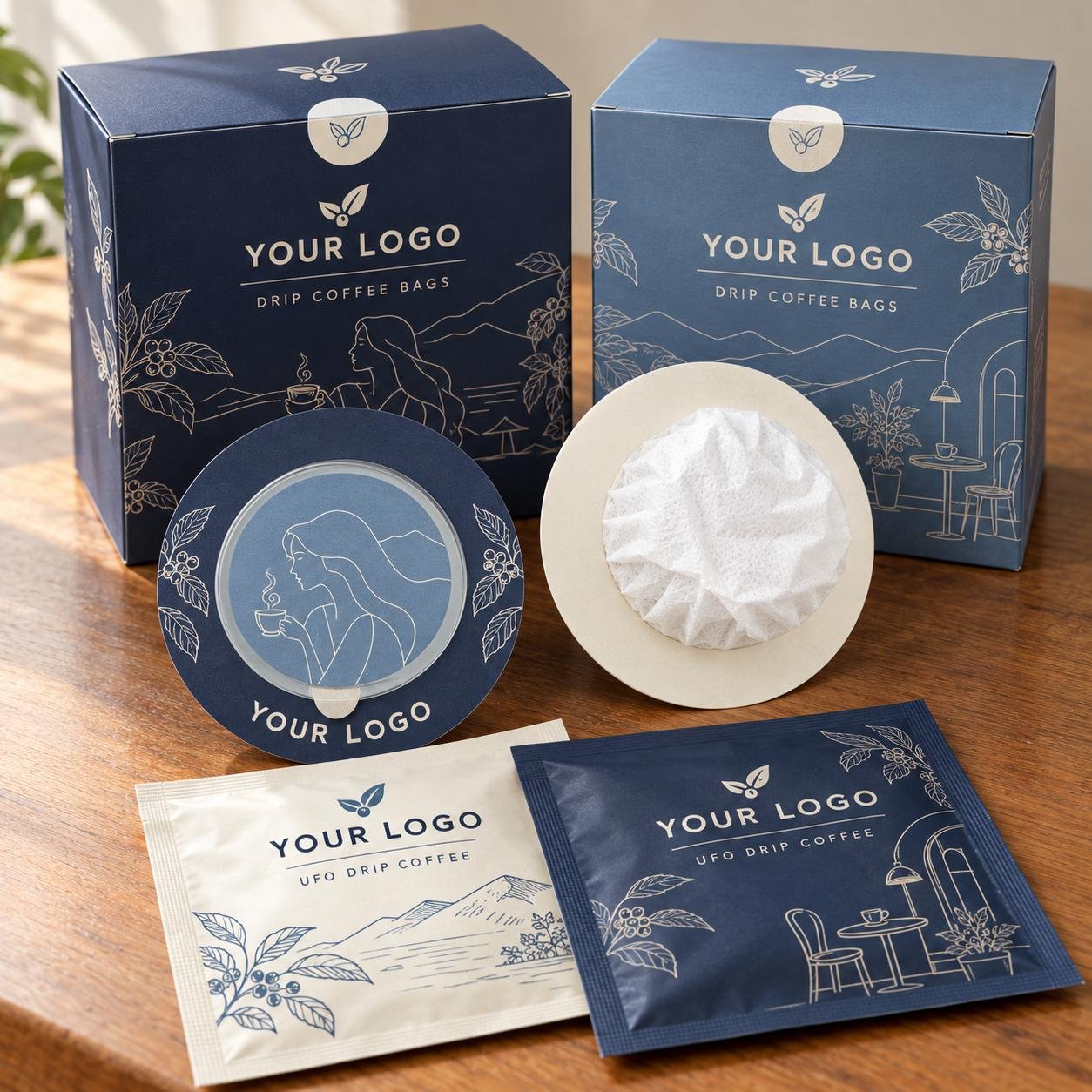 Drip coffee boxes