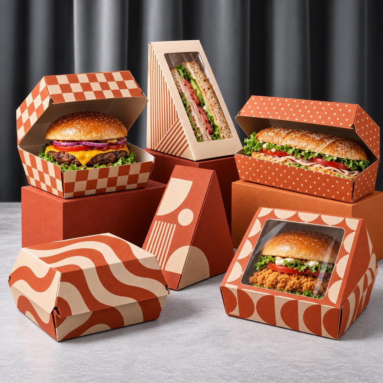 Sandwich boxes